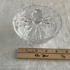 Crystal Sugar /Jam Bowl Lidded 4.5”